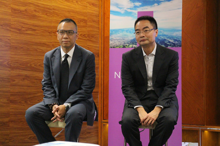 NetApp全球副总裁陈文俊先生及技术总监游庆洪先生